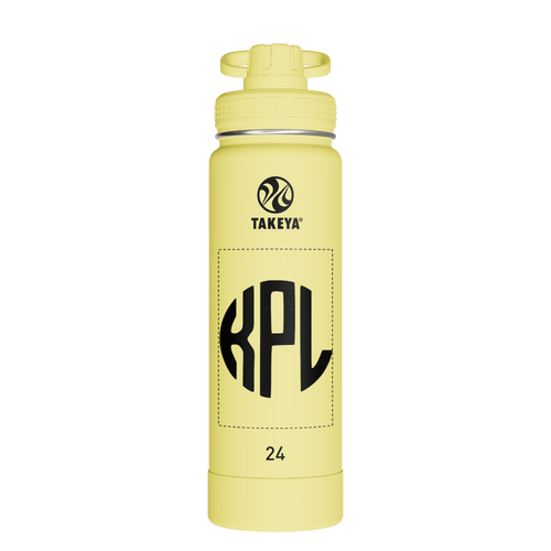 Actives Water Bottle With Spout Lid - customized