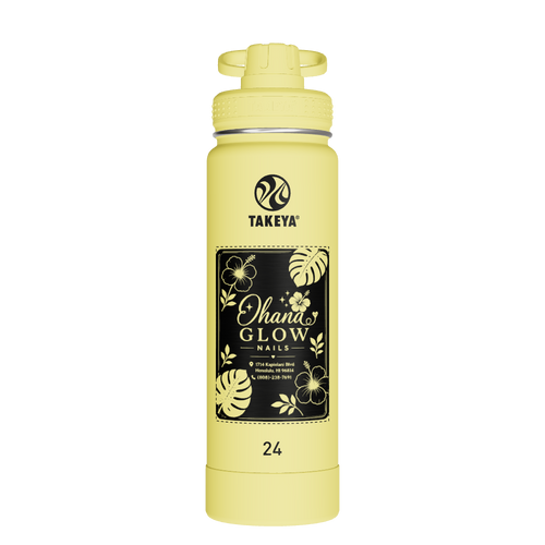 Actives Water Bottle With Spout Lid - customized