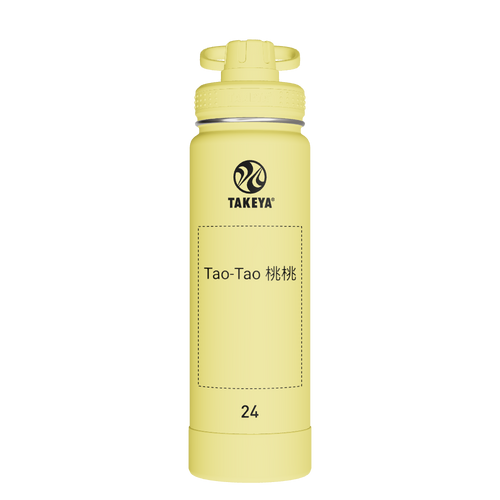 Actives Water Bottle With Spout Lid - customized