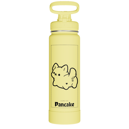 Actives Water Bottle With Spout Lid - customized