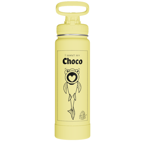 Actives Water Bottle With Spout Lid - customized