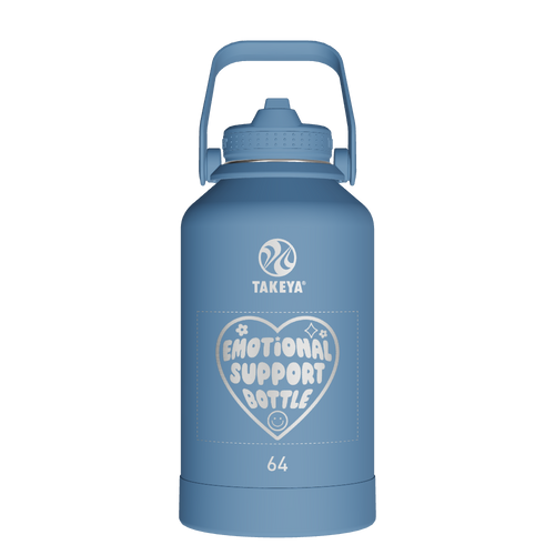 Actives Water Bottle With Straw Lid - customized