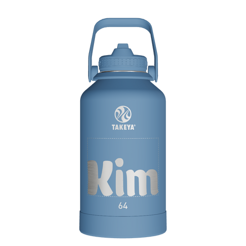 Actives Water Bottle With Straw Lid - customized