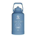 Actives Water Bottle With Straw Lid - customized