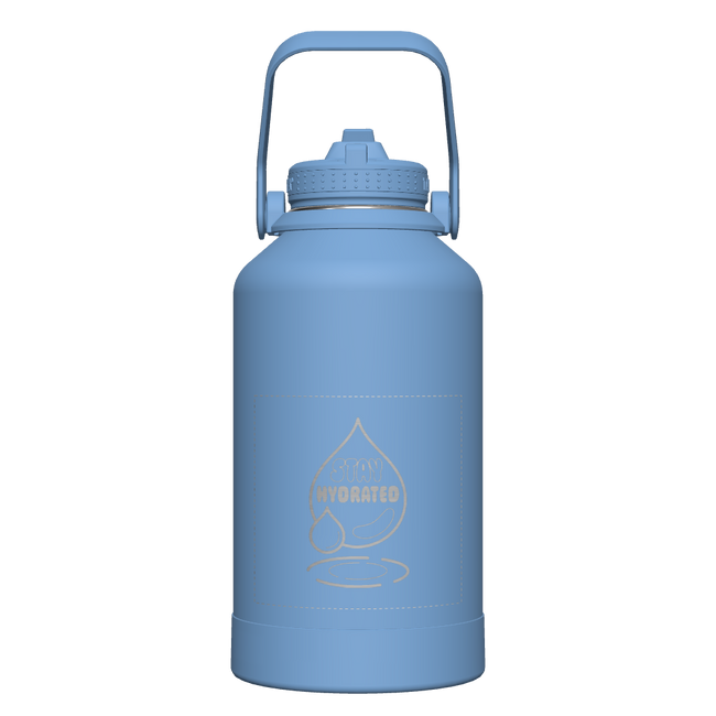 Actives Water Bottle With Straw Lid - customized