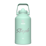 Actives Water Bottle With Straw Lid - customized