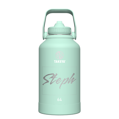 Actives Water Bottle With Straw Lid - customized