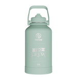 Actives Water Bottle With Straw Lid - customized