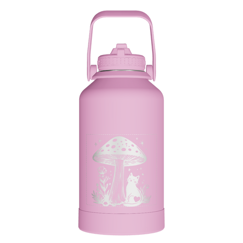 Actives Water Bottle With Straw Lid - customized
