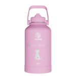 Actives Water Bottle With Straw Lid - customized