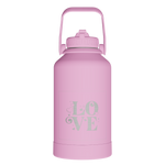 Actives Water Bottle With Straw Lid - customized