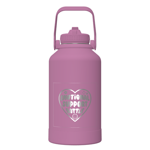 Actives Water Bottle With Straw Lid - customized