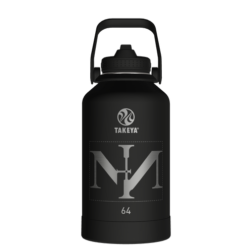 Actives Water Bottle With Straw Lid - customized