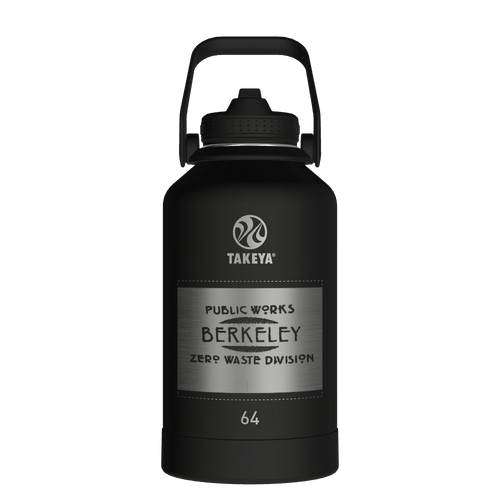 Actives Water Bottle With Straw Lid - customized