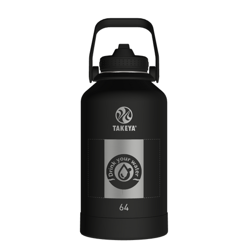 Actives Water Bottle With Straw Lid - customized