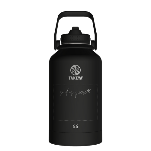 Actives Water Bottle With Straw Lid - customized
