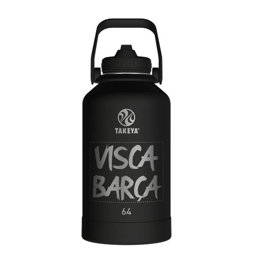 Actives Water Bottle With Straw Lid - customized