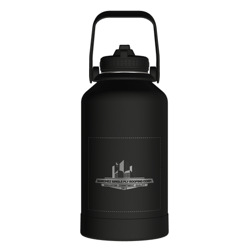 Actives Water Bottle With Straw Lid - customized