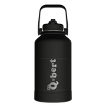 Actives Water Bottle With Straw Lid - customized