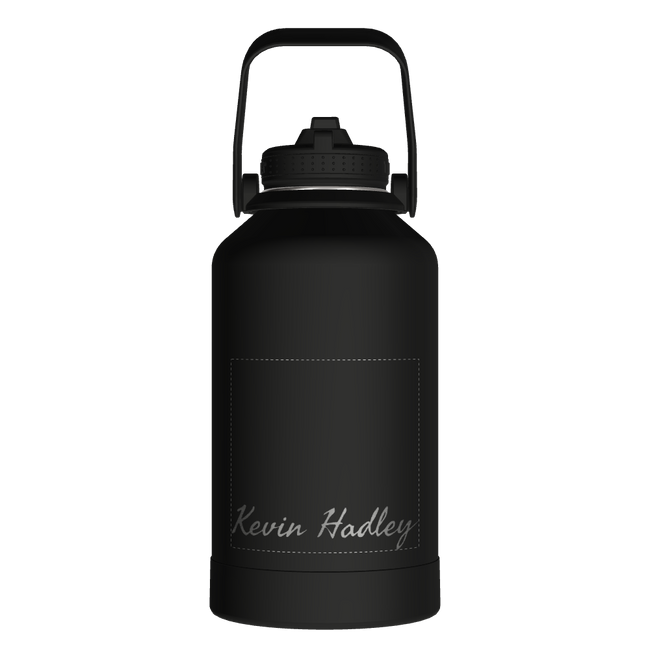 Actives Water Bottle With Straw Lid - customized