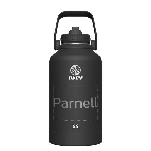 Actives Water Bottle With Straw Lid - customized