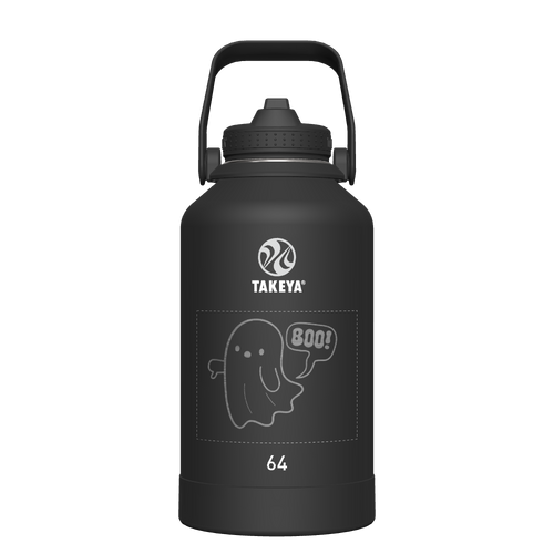 Actives Water Bottle With Straw Lid - customized