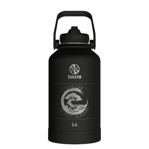 Actives Water Bottle With Straw Lid - customized