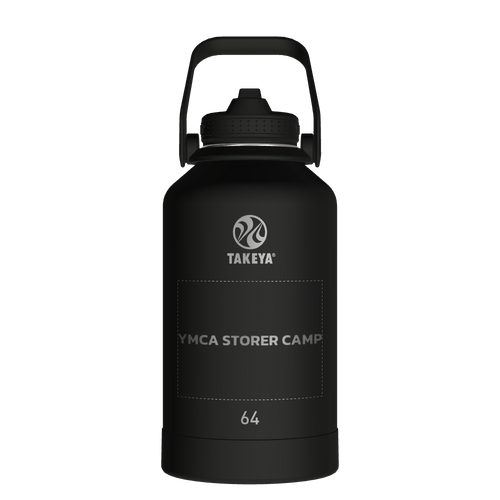 Actives Water Bottle With Straw Lid - customized