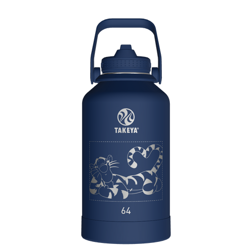 Actives Water Bottle With Straw Lid - customized