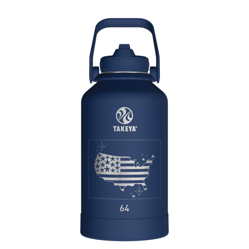 Actives Water Bottle With Straw Lid - customized