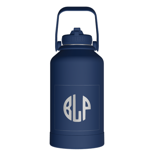 Actives Water Bottle With Straw Lid - customized