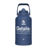 Actives Water Bottle With Straw Lid - customized