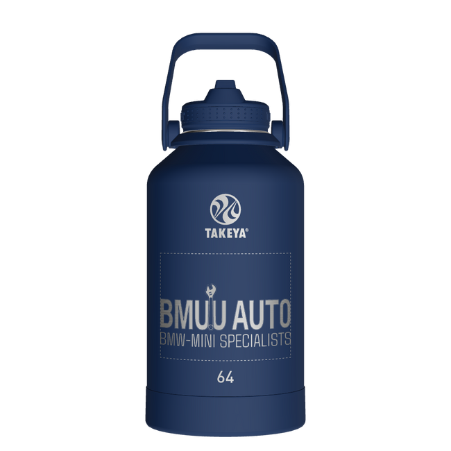 Actives Water Bottle With Straw Lid - customized