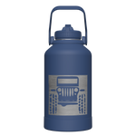 Actives Water Bottle With Straw Lid - customized