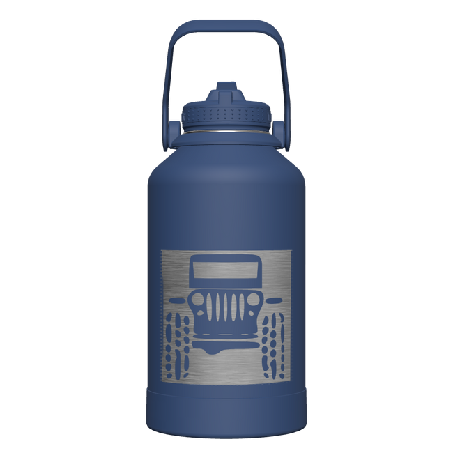 Actives Water Bottle With Straw Lid - customized