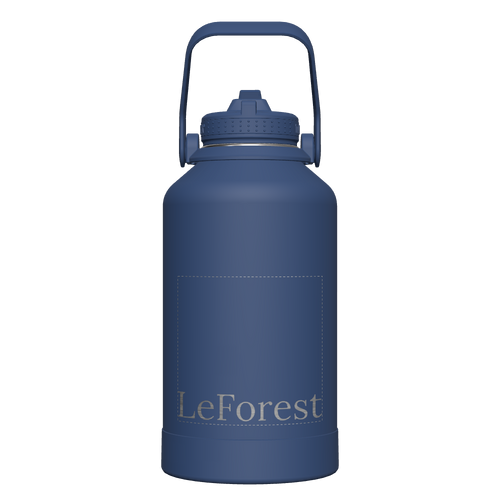 Actives Water Bottle With Straw Lid - customized