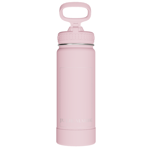 Actives Water Bottle With Straw Lid - customized