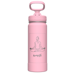 Actives Water Bottle With Straw Lid - customized