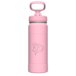 Actives Water Bottle With Straw Lid - customized