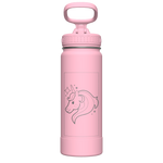 Actives Water Bottle With Straw Lid - customized