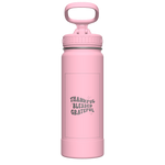 Actives Water Bottle With Straw Lid - customized