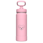 Actives Water Bottle With Straw Lid - customized