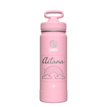 Actives Water Bottle With Straw Lid - customized