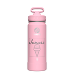 Actives Water Bottle With Straw Lid - customized