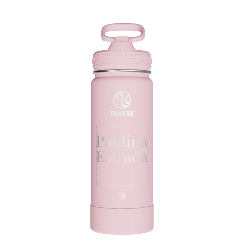 Actives Water Bottle With Straw Lid - customized