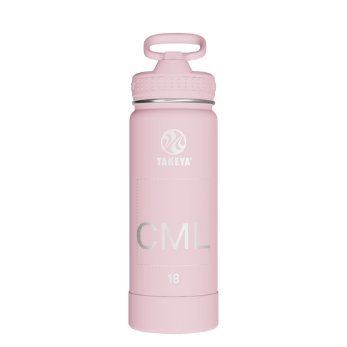 Actives Water Bottle With Straw Lid - customized
