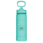 Actives Water Bottle With Straw Lid - customized