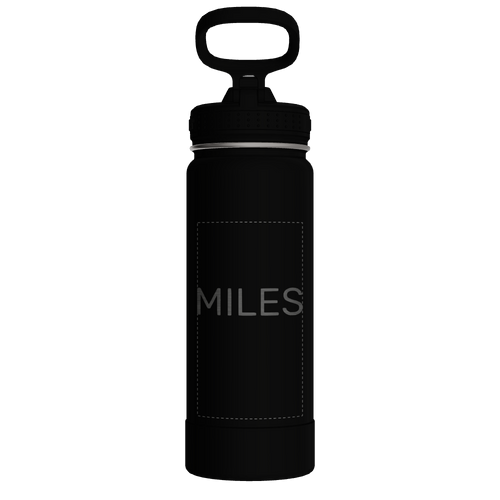 Actives Water Bottle With Straw Lid - customized