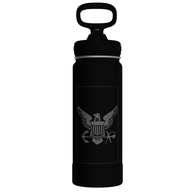 Actives Water Bottle With Straw Lid - customized