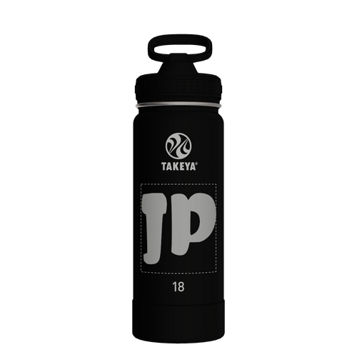 Actives Water Bottle With Straw Lid - customized
